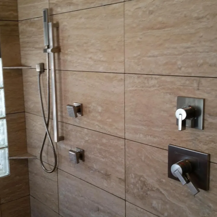 Shower fixture installation for Gas Line Repair in Pennsville